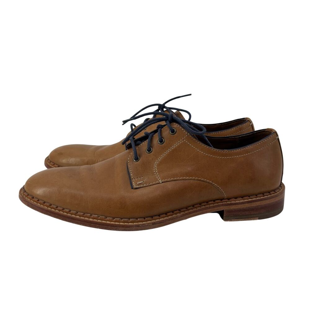 Johnston Murphy J&M 1850 Sz 10.5 Mens Brown Leather Lace Up